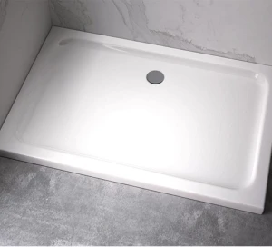 Brodzik prysznicowy prostokątny slim ST06C biały 120 x 100 cm