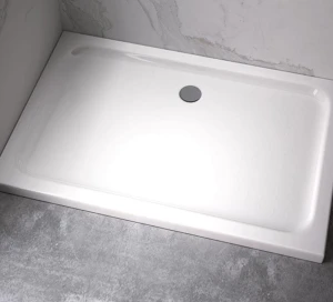 Brodzik prysznicowy prostokątny slim ST06B biały 110 x 100 cm