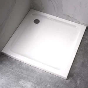 Brodzik prysznicowy kwadratowy slim ST02D biały 100 x 100 cm