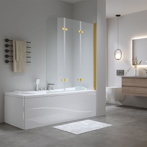 Parawan nawannowy PR05 złoty 120 x 140 cm 6 mm