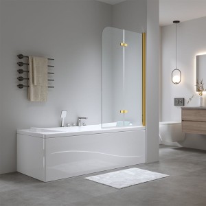 Parawan nawannowy PR04 złoty 80 x 140 cm 6 mm