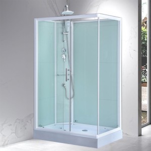 Kabina prysznicowa prostokątna z brodzikiem WSH307L lewa biała 120 x 80 cm