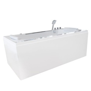 Wanna z hydromasażem Marbe 941 biała 180 x 90 cm 