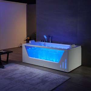 Wanna z hydromasażem Saturn 944 biała 180 x 90 cm