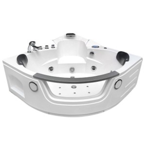 Wanna z hydromasażem Orino 632C biała 135 x 135 cm
