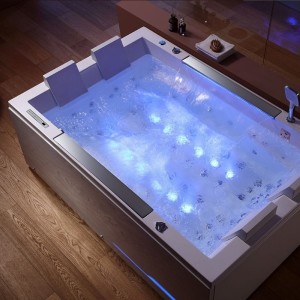 Wanna z hydromasażem Kari 942 biała 180 x 120 cm 