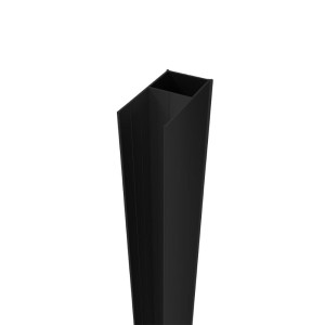 Profil poszerzający P08 do kabin prysznicowych KZ08,KZ12,KZ13,KZ14,KZ103,KZ104 czarny 