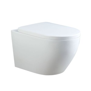 Miska WC wisząca Tornado Mizu-WH-TR-02 biała deska wolnoopadająca Duroplast