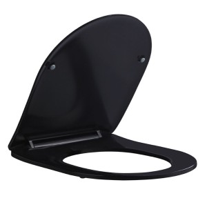 Deska sedesowa WC wolnoopadająca CV-MTB-03 czarny mat duroplast