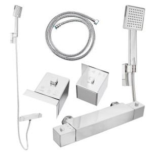 Bateria prysznicowa z termostatem T202A chrom