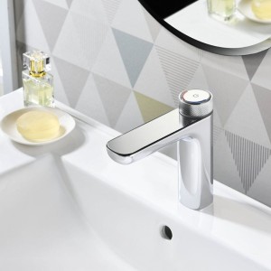 Bateria umywalkowa łazienkowa F06A chrom LCD