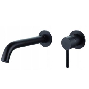 Bateria umywalkowa podtynkowa F06K czarna