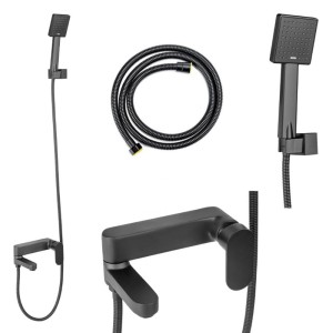 Bateria wannowa prysznicowa F304B czarna