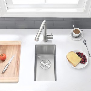 Zlewozmywak kuchenny jednokomorowy stalowy inox RODOS-CH-44X22 - syfon