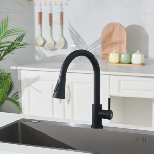 Bateria kuchenna nablatowa Manila czarna 