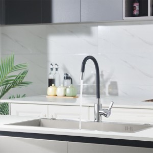 Bateria kuchenna nablatowa Dixon czarna podstawa chrom