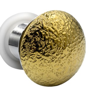 Korek zamykający spust klik-klak do umywalki SAM-GL-S złota struktura 70 mm