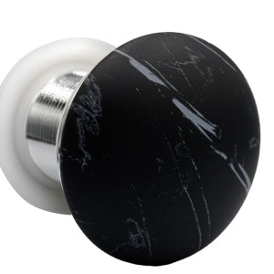 Korek do umywalki klik-klak bez przelewu ceramiczny SAM-MAR5 wzór marmur