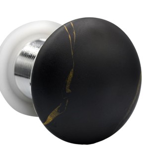 Korek do umywalki klik-klak bez przelewu ceramiczny SAM-MAR3 wzór marmur 