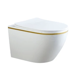 Miska WC wisząca Tornado Mizu-WH-GL-TR-03 biała deska wolnoopadająca Duroplast