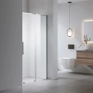 Drzwi prysznicowe przesuwne do wnęki ASTRA-CH-A-110 z profilem