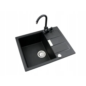 Zestaw - Zlewozmywak Franke Sirius S2D 611-62 - bateria - dozownik