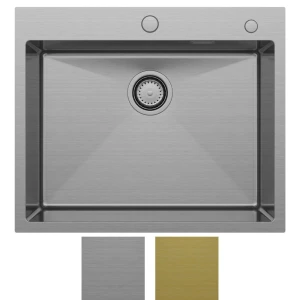 Zlewozmywak jednokomorowy stalowy 65 cm Sink Quality Steel SINK 65